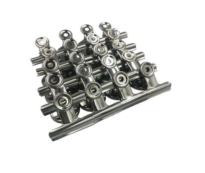 Clip Magnete als optimale Hilfe zum raschen Anbringen von Zetteln oder Dokumenten auf Ihrer Magnetwand,